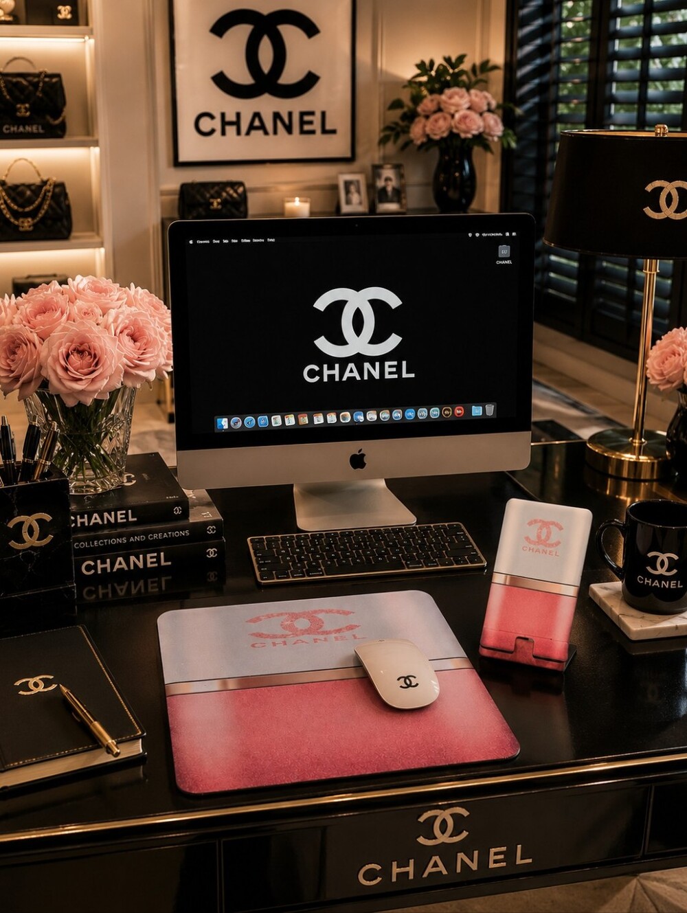 CC Phone Stand & Mouse Pad Bundle - Picture 1 of 5